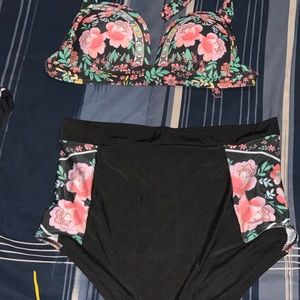 High wasted 2 piece